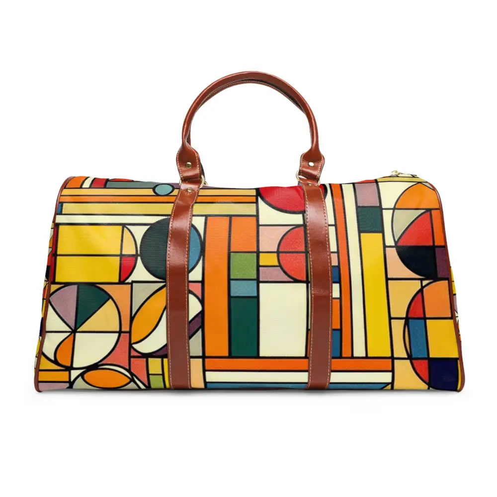 Area Travel Bag with Captivating Geometric Artwork 20’’ x