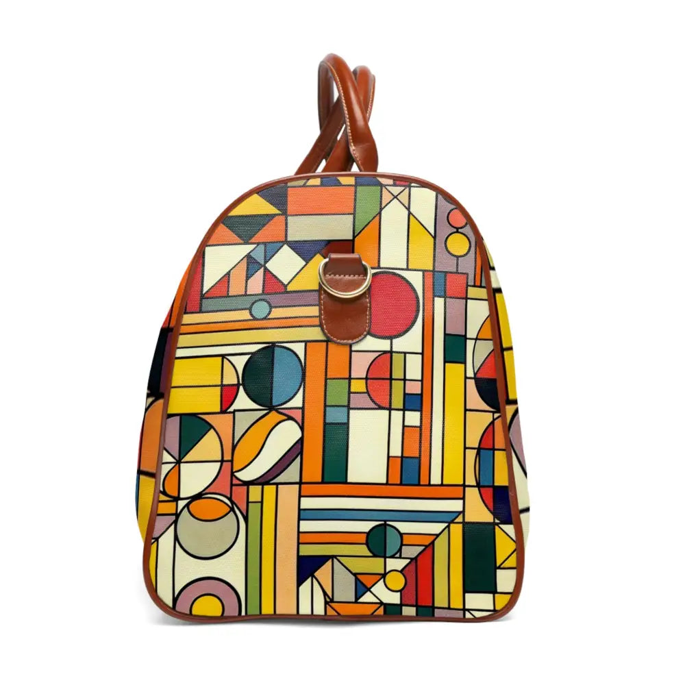 Area Travel Bag with Captivating Geometric Artwork 20’’ x