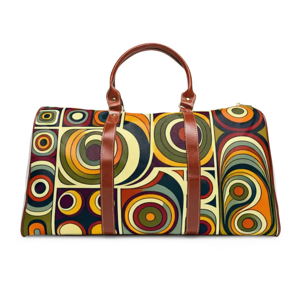 Area Travel Bag with Captivatingly Retro Pattern 20’’ x