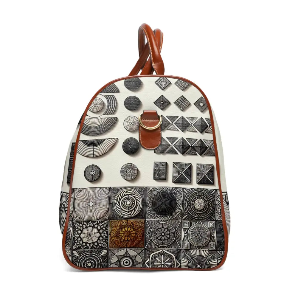 Area Travel Bags Showcases Unique Geometric Patterns 20’’ x