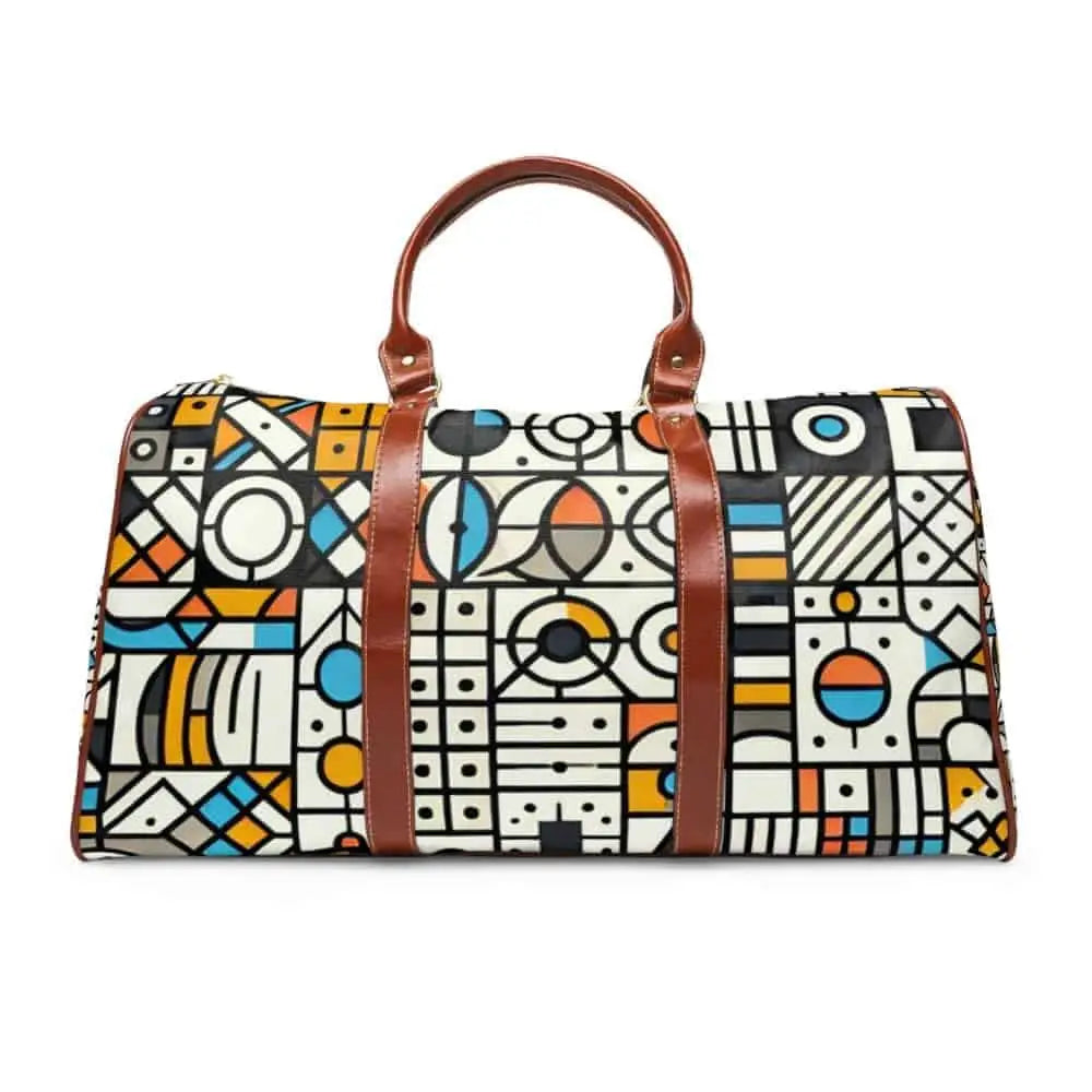 Area Travel Bags with Eye-Catching Geometric Patterns 20’’