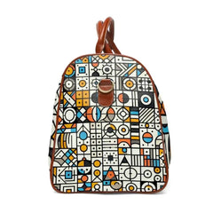 Area Travel Bags with Eye-Catching Geometric Patterns 20’’