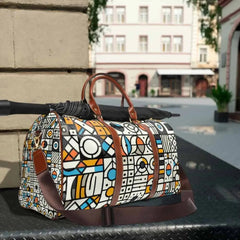 Area Travel Bags with Eye-Catching Geometric Patterns 20’’