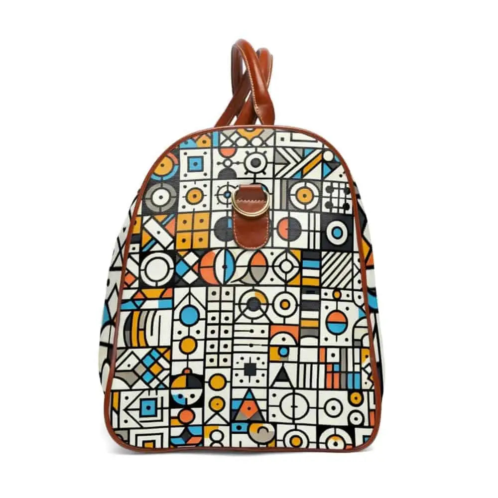 Area Travel Bags with Eye-Catching Geometric Patterns 20’’