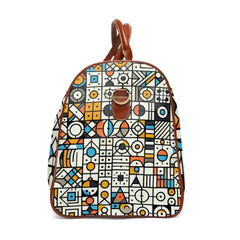 Area Travel Bags with Eye-Catching Geometric Patterns 20’’