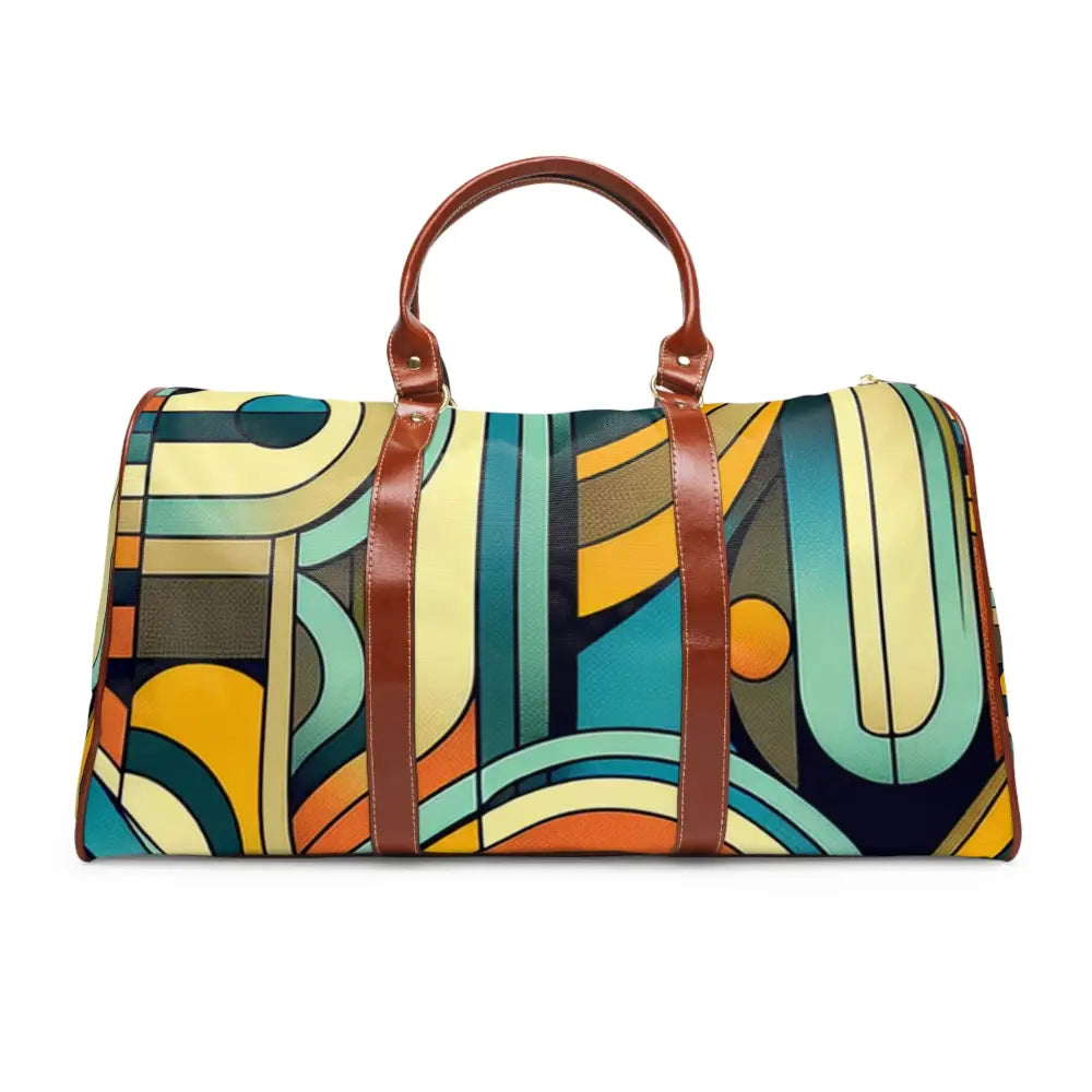 Area Travel Bags with Retro-Inspired Intricate Patterns