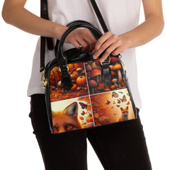 Area Travel Shoulder Handbag by Amber Weston 9.45’’ x