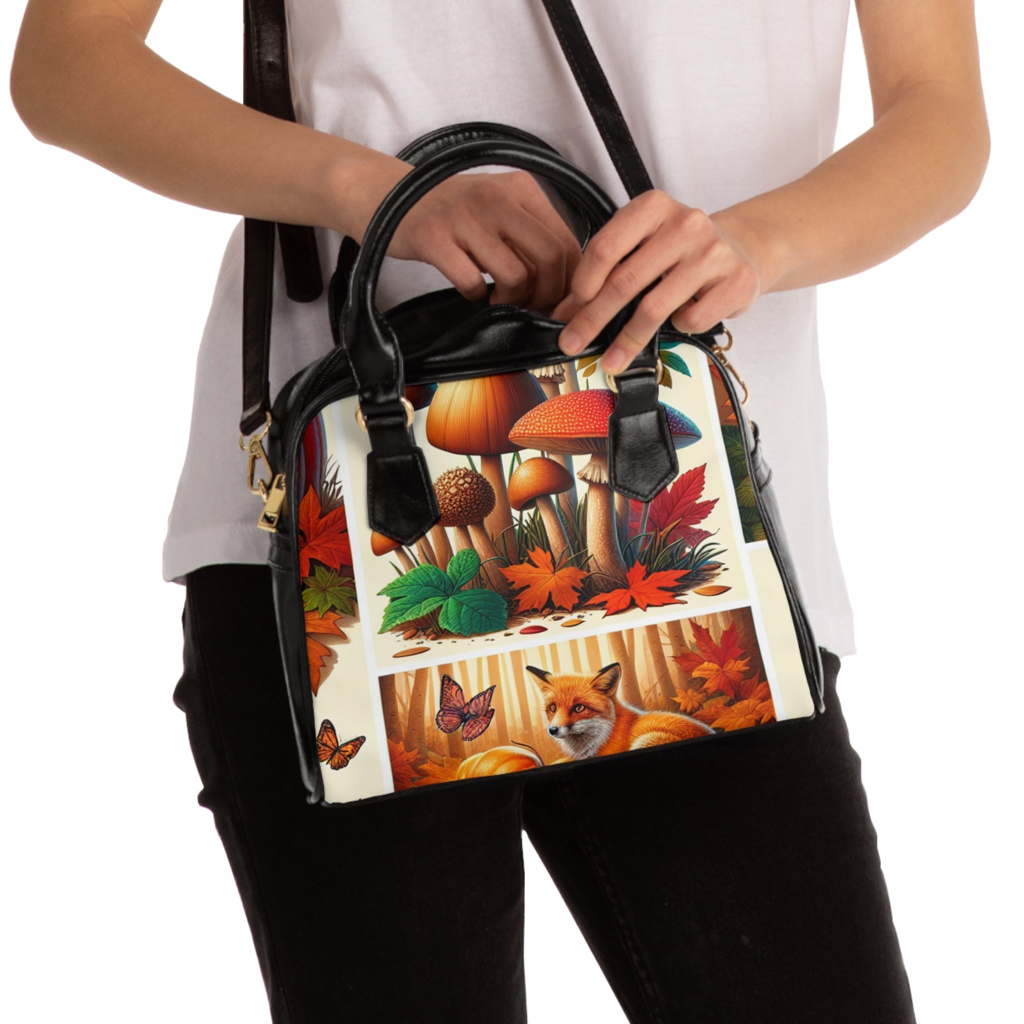Area Travel Shoulder Handbag by Harper Maplewood 9.45’’ x