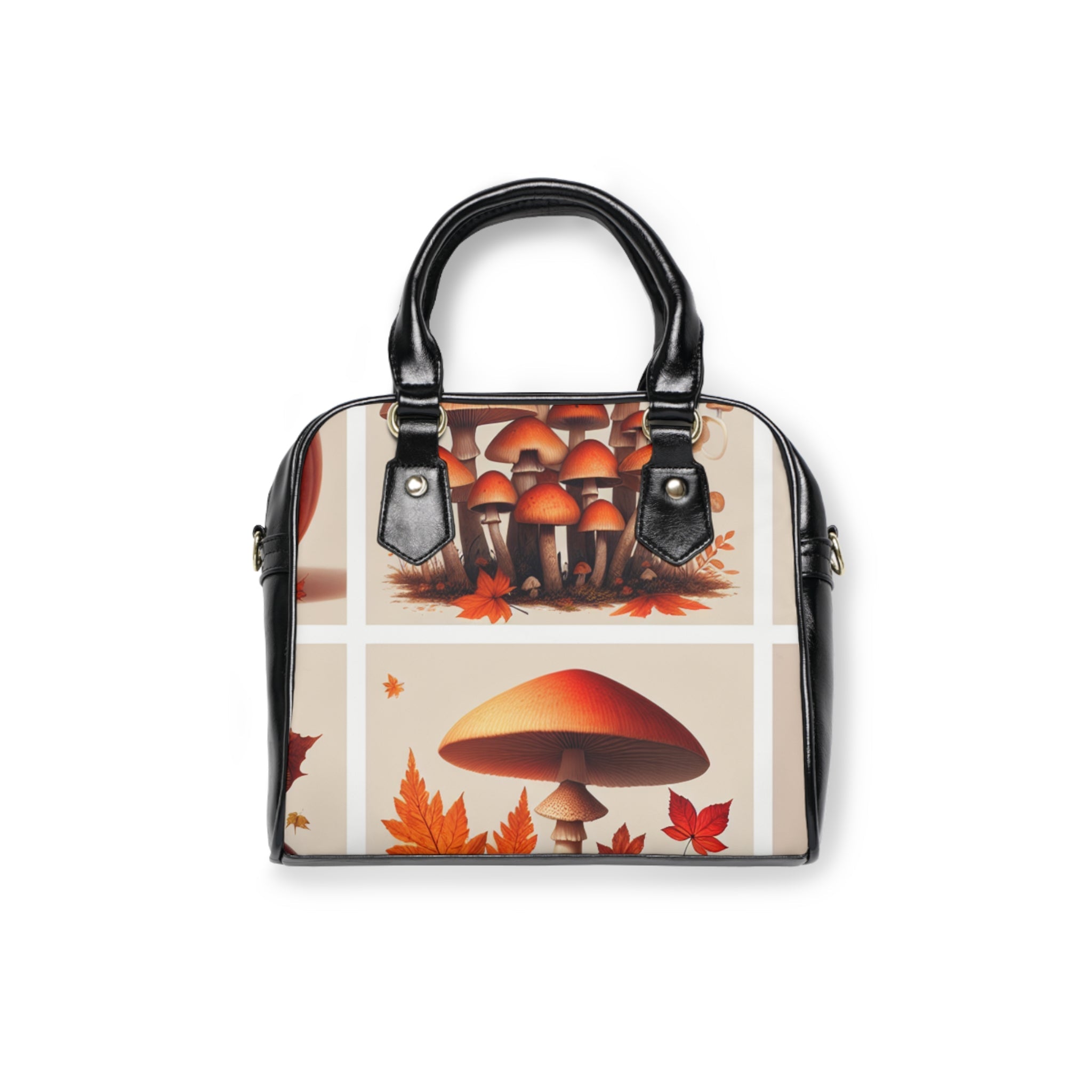 Area Travel Shoulder Handbag with Harmony Maplewood Design