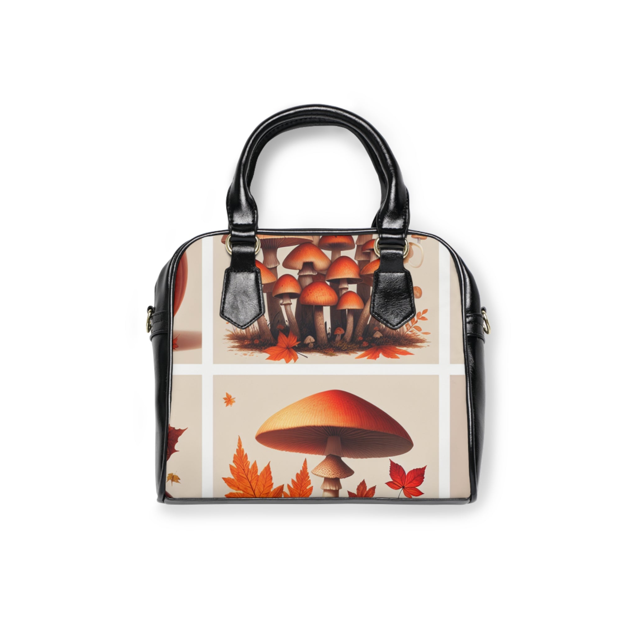 Area Travel Shoulder Handbag with Harmony Maplewood Design