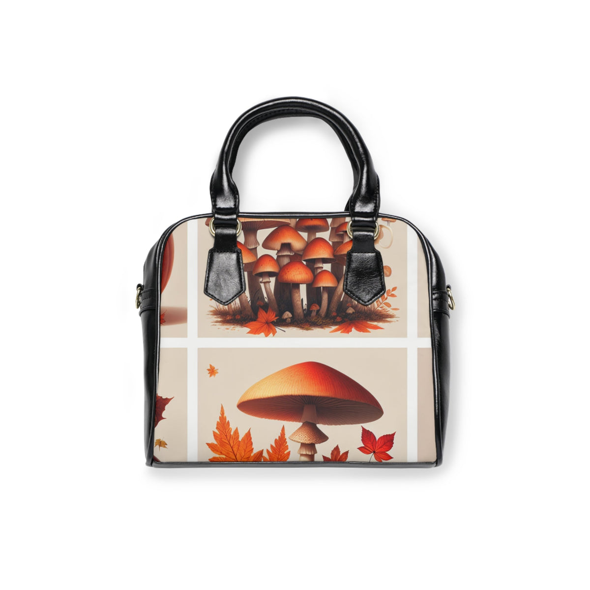 Area Travel Shoulder Handbag with Harmony Maplewood Design