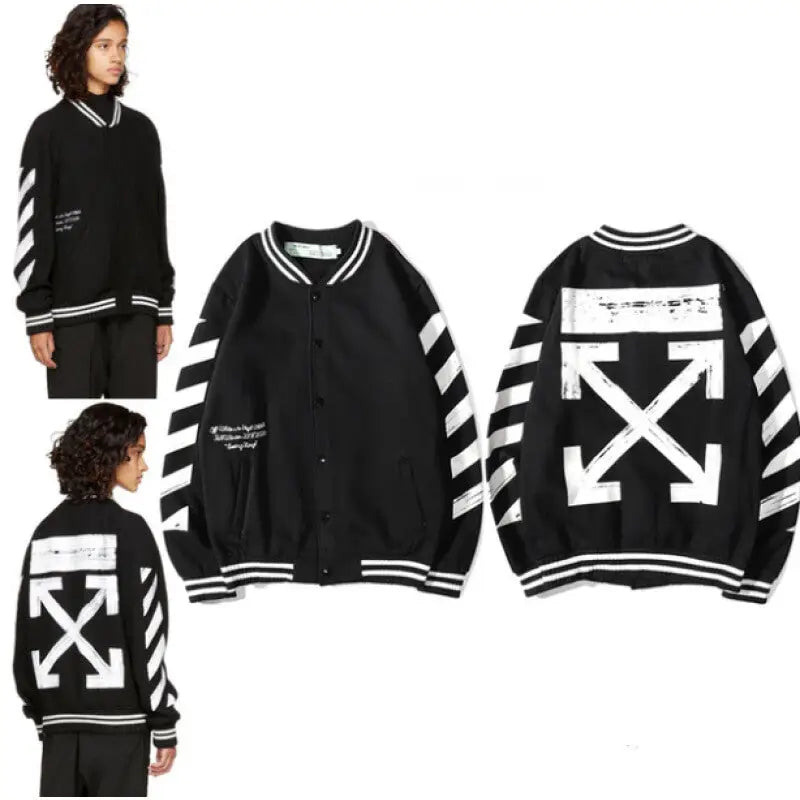 Arrow Baseball Button Jacket for Men