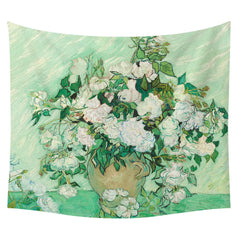 Art and Flowers Tapestry Wall - Flower / 150x100cm