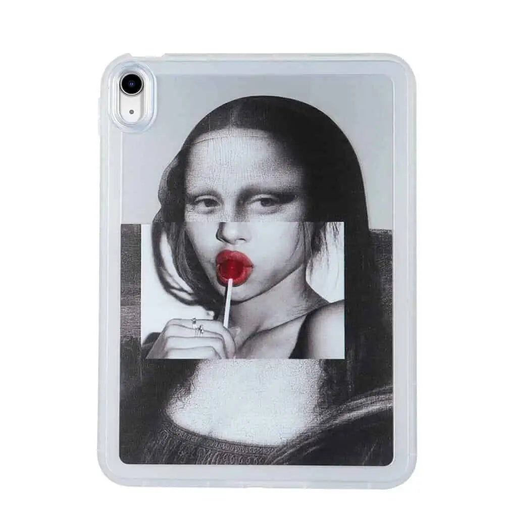 Art Case for IPad Mini Transparent Silicone Case