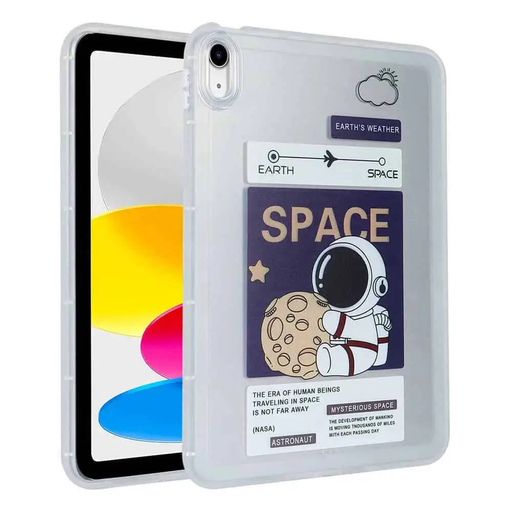 Art Case for IPad Mini Transparent Silicone Case