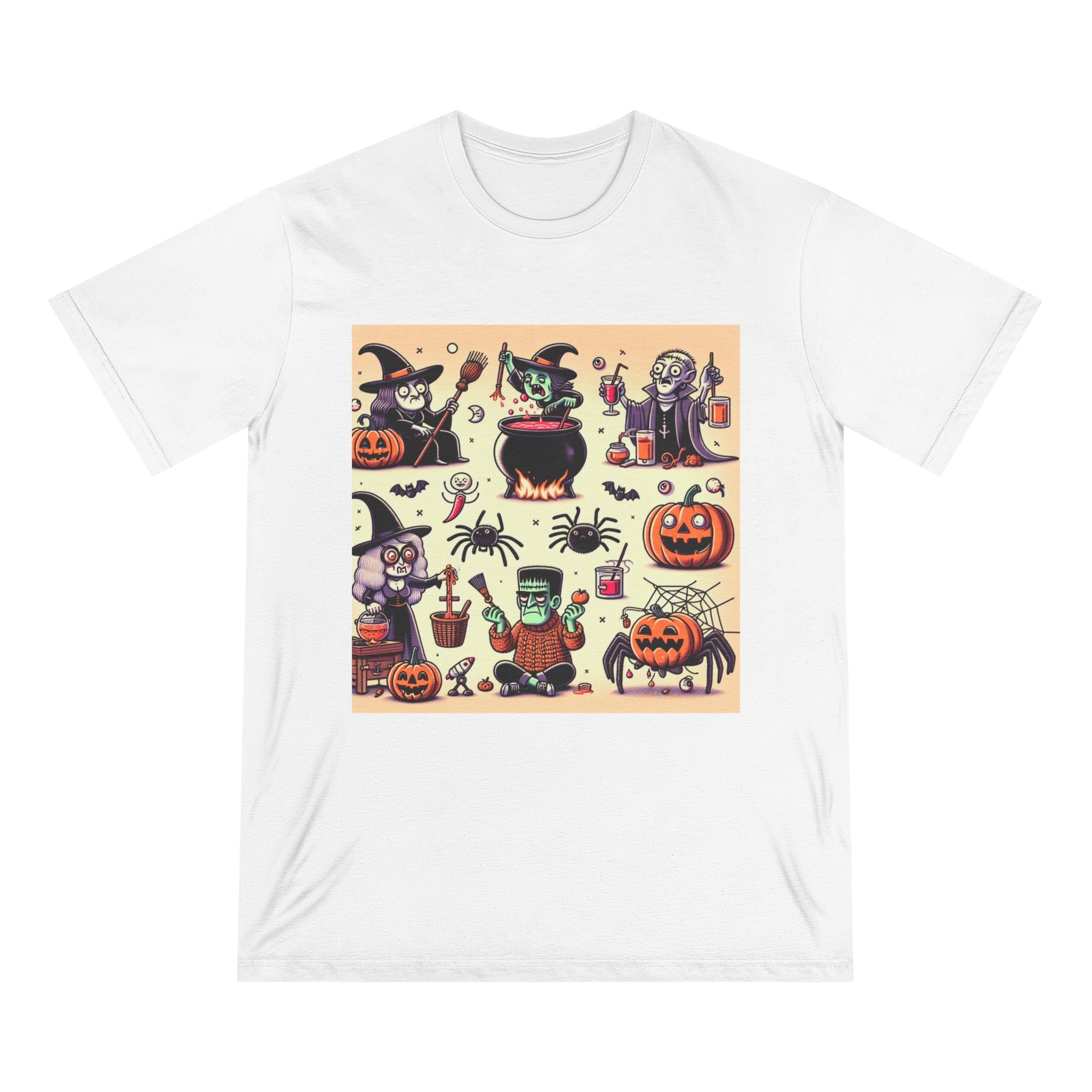 Artful Horrors T Shirt Spooky Selection Halloween White / XS
