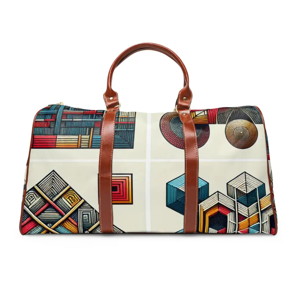 Artistic Travel Bags with Assorted Geometric Patterns 20’’