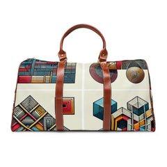 Artistic Travel Bags with Assorted Geometric Patterns 20’’