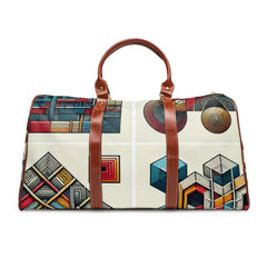 Artistic Travel Bags with Assorted Geometric Patterns 20’’