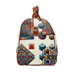Artistic Travel Bags with Assorted Geometric Patterns 20’’
