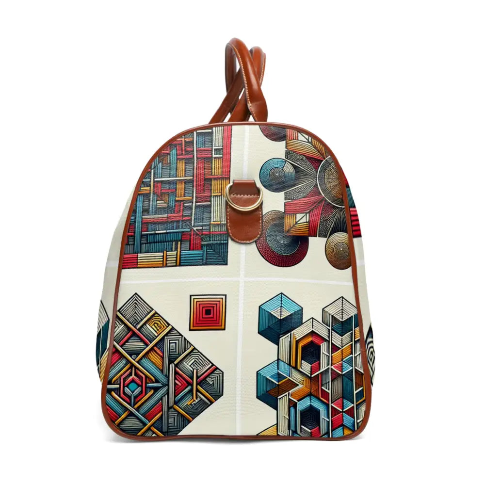 Artistic Travel Bags with Assorted Geometric Patterns 20’’