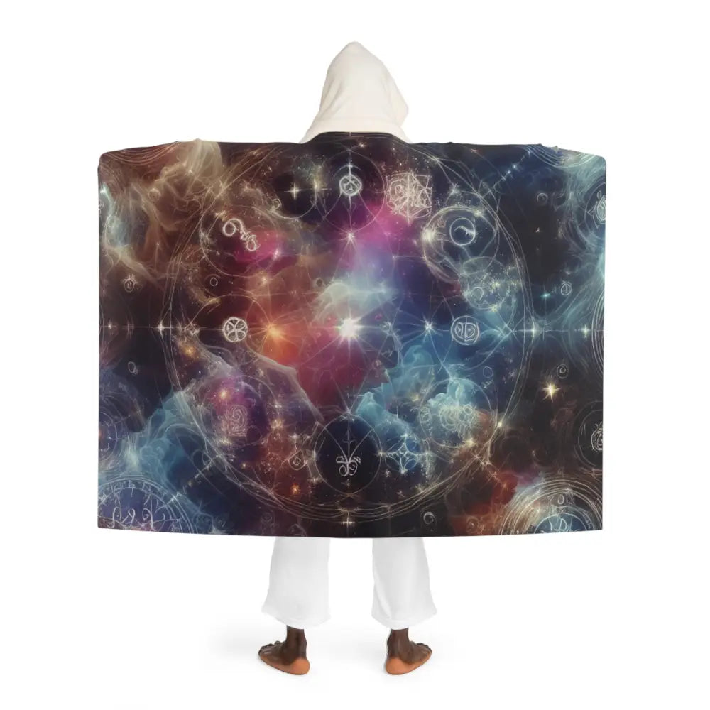 Astrid Nebula - Magical Hooded Sherpa Blanket - One size