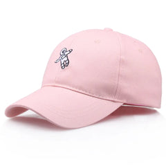 Astronaut Adjustable Baseball Cap - Pink