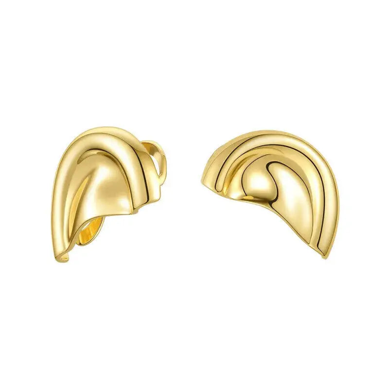 Auricle Ear Cuff Clip On Earrings - Gold