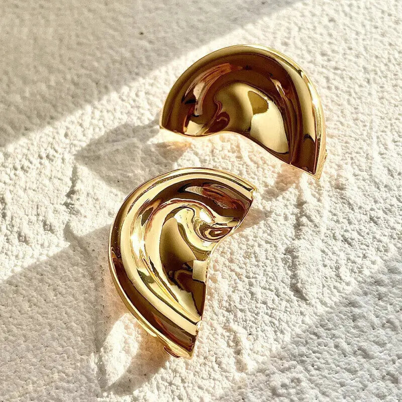 Auricle Ear Cuff Clip On Earrings - Gold
