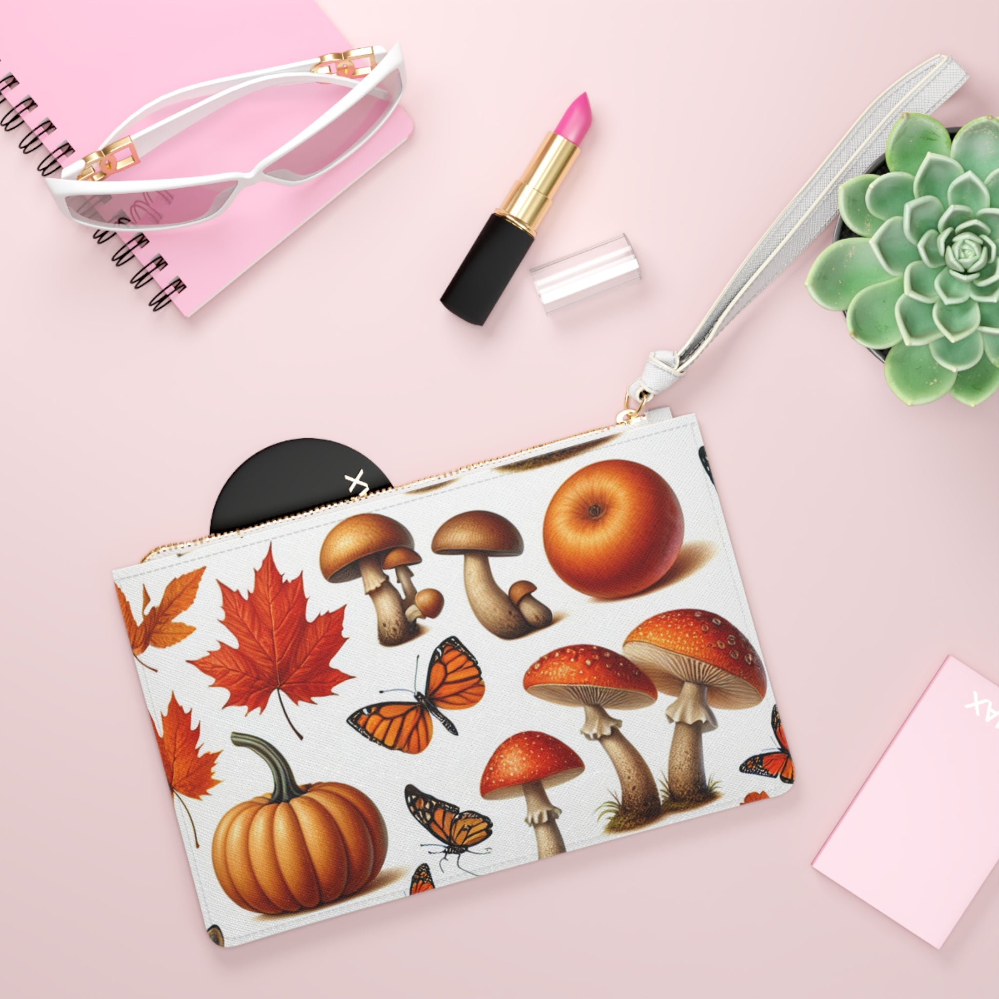 Autumn Adventure Clutch Bag by Amber Donovan One size