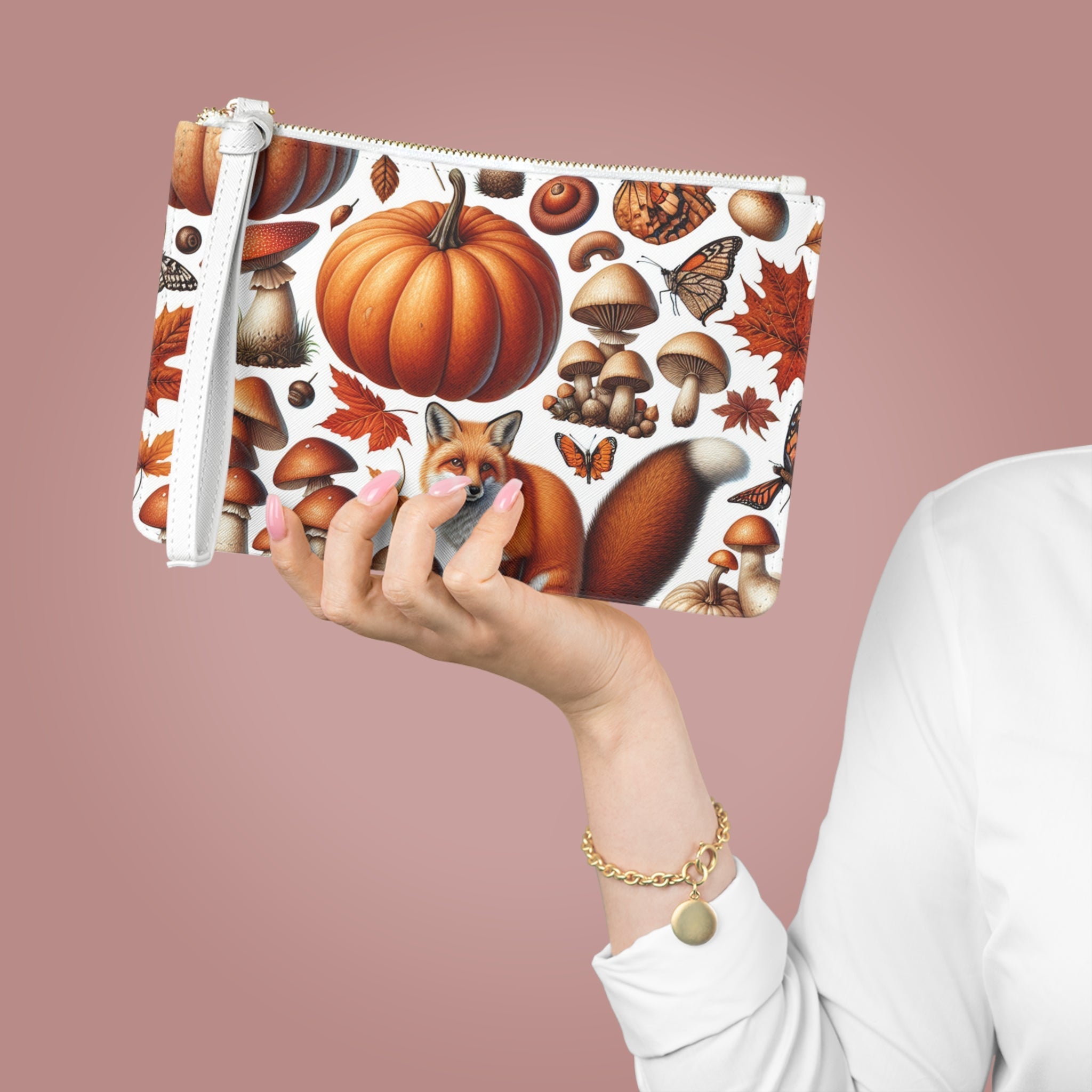 Autumn Area Travel Clutch Bag by Amber Harrington One size