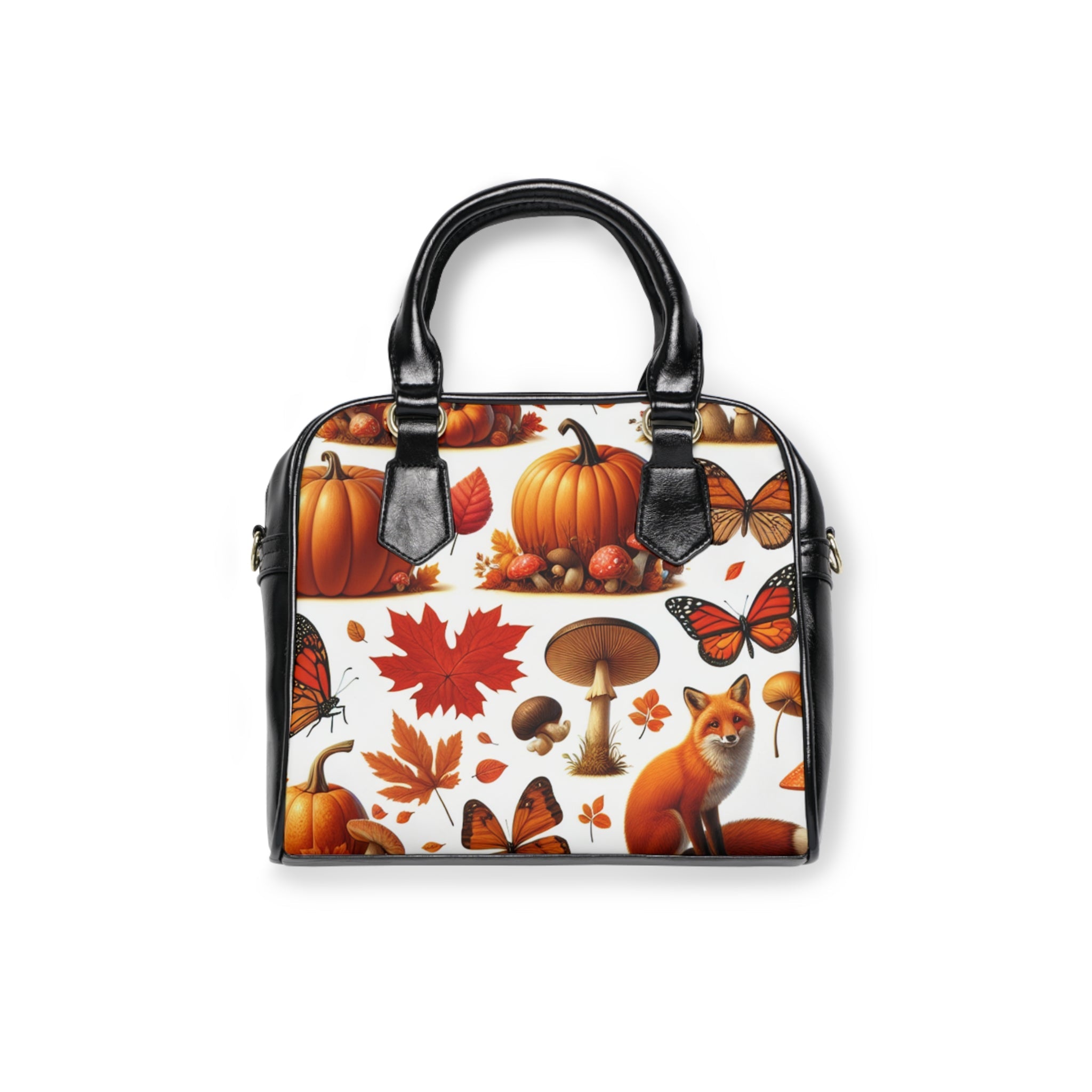 Autumn Area Travel Shoulder Handbag by Harper Fallbrook