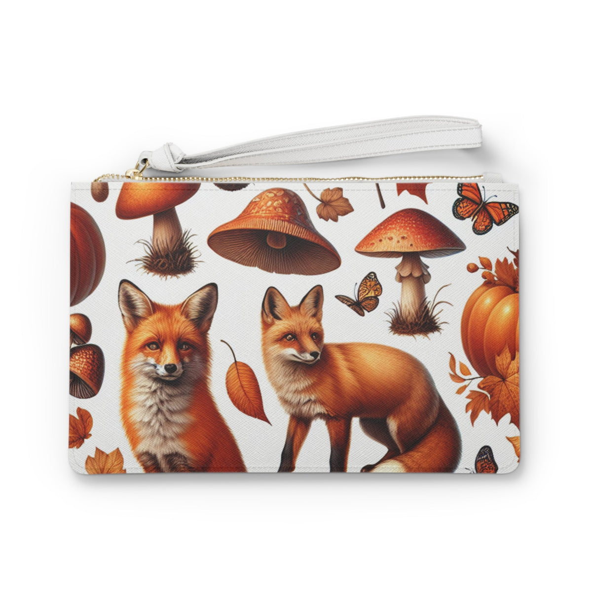 Autumn Harper Burnished Travel Clutch Bag One size