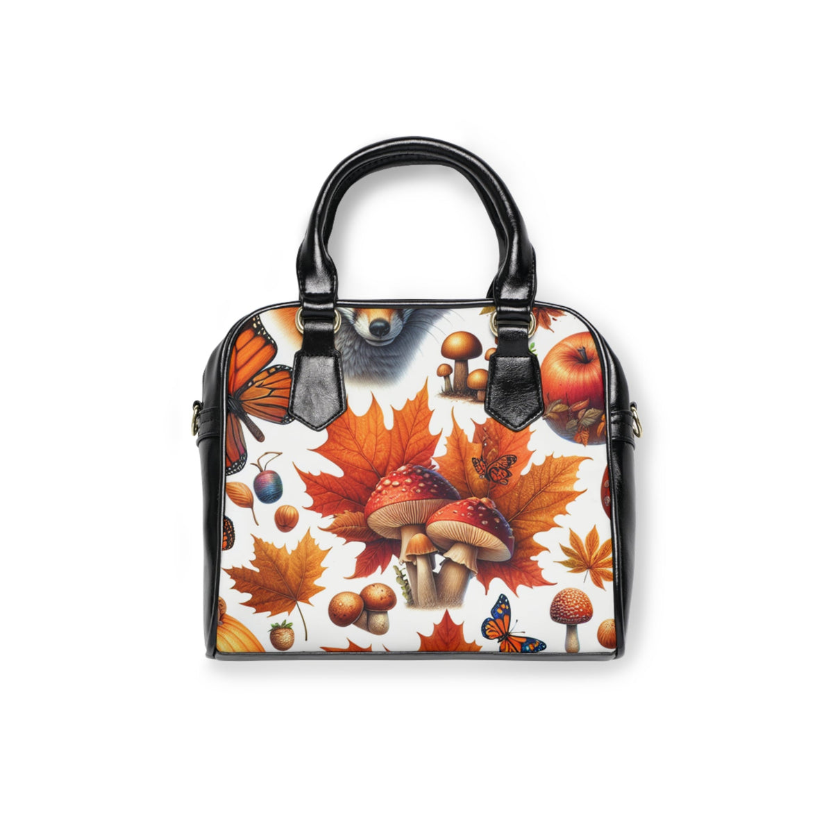 Autumn Print Shoulder Handbag by Amber Hawthorne 9.45’’ x