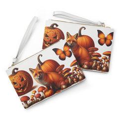 Autumn Travel Clutch Bag with Harmony Cline Aesthetic