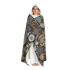 Avalon Mystique - Magical Hooded Sherpa Fleece Blanket
