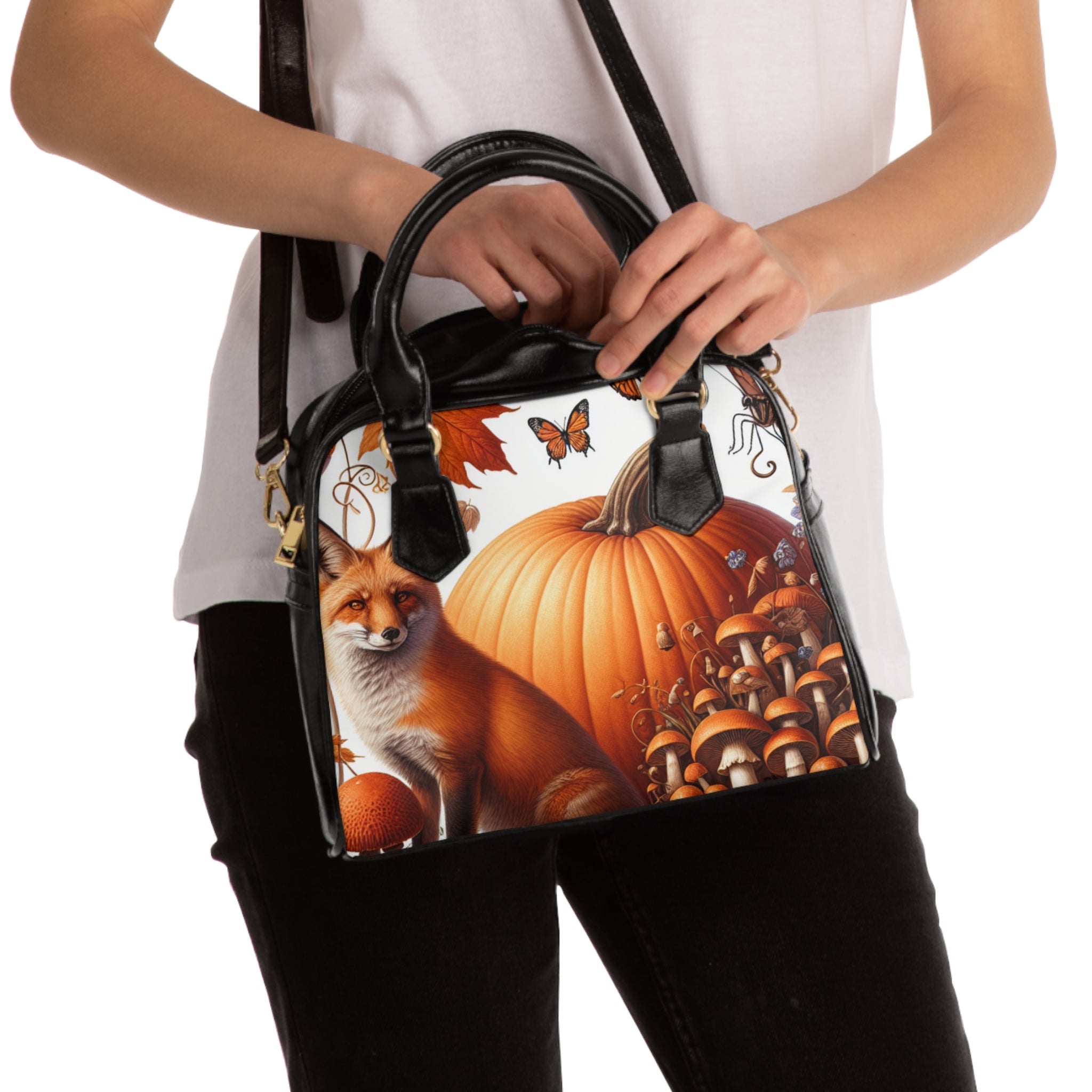 Avery Maple Shoulder Handbag for Aesthetic Clothing 9.45’’