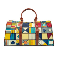 Avery Polygon - Geometric Travel Bag