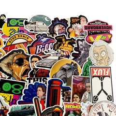 Back To The Future Stickers