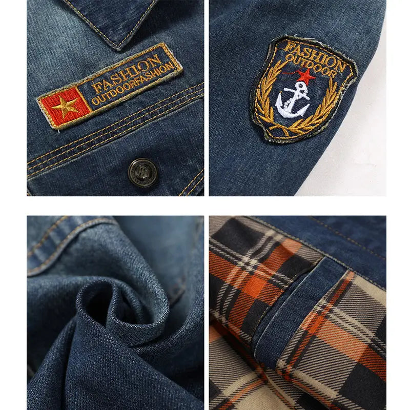 Baggy Denim Jacket Oversized Relaxed Fit