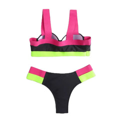 Bandage Bikini Push Up Swimwear