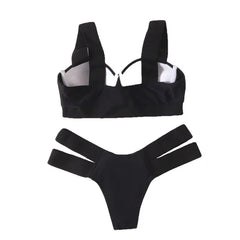 Bandage Bikini Push Up Swimwear