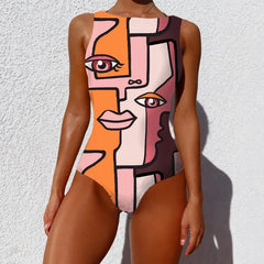 Bandage High Waist Swimsuit