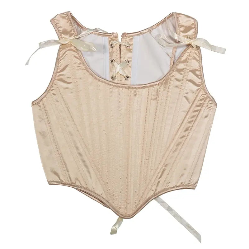 Bandage Satin Underbust Corset