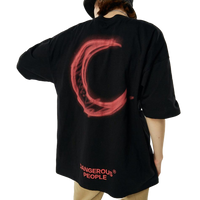 Thumbnail for Printed Moon Short Sleeve T-shirt - T-Shirt