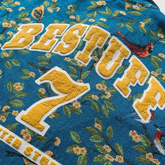 Bestuff Flower Bird Embroidered Jacket