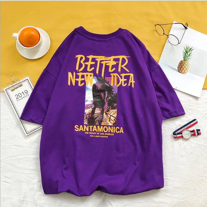 Better New Idea T-shirt - 610 Purple / S - T-shirts