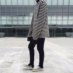 ’BIEBER’ Black and White Sweatshirt - SWEATSHIRT