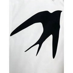 Bird Print Long Sleeve Shirt
