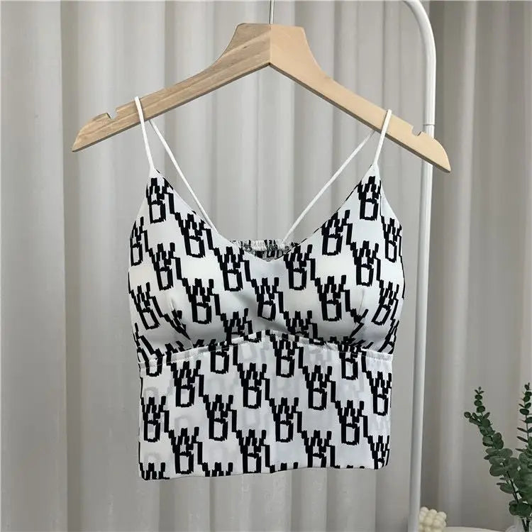 Black And White Crop Top - WB / S